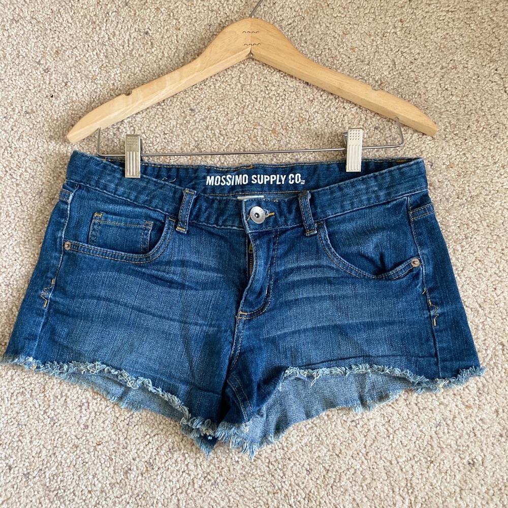 denim jean shorts